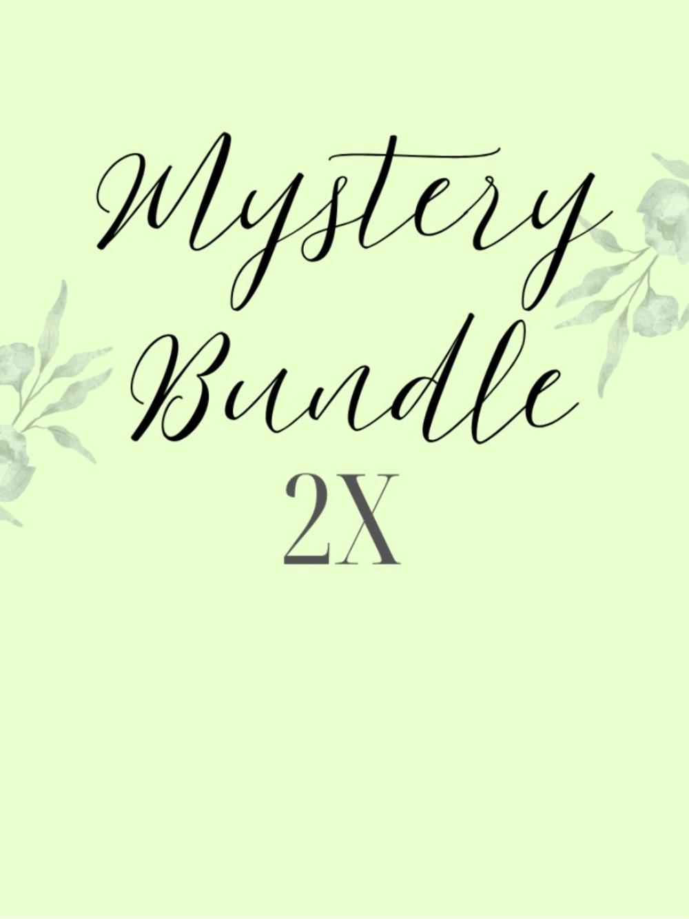 Mystery Bundle -size 2X 10 items